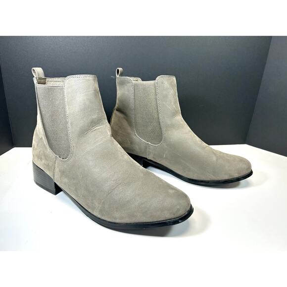 Lane Bryant Elastic Ankle Boots 11W Tan - Picture 3 of 16